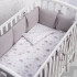 Бортик универсальный SOFT COTTON серо-лиловый