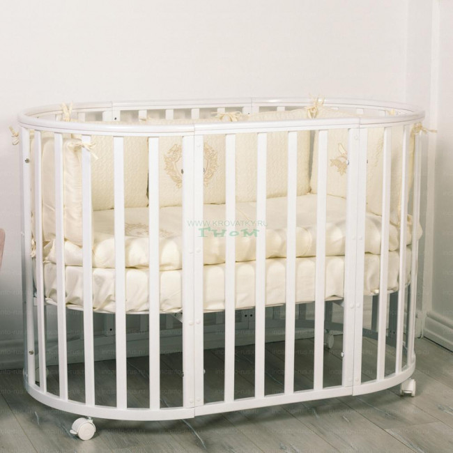 Incanto Mimi Кроватка 7 в 1, белая Incanto Mimi Кроватка 7 в 1, белая